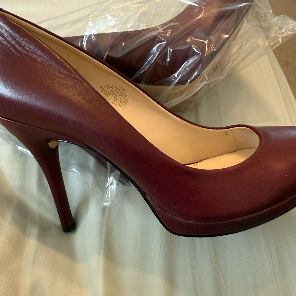 Nine West Red High Stiletto Heels